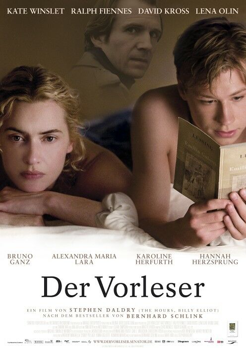 Plakat zum Film "Der Vorleser" 